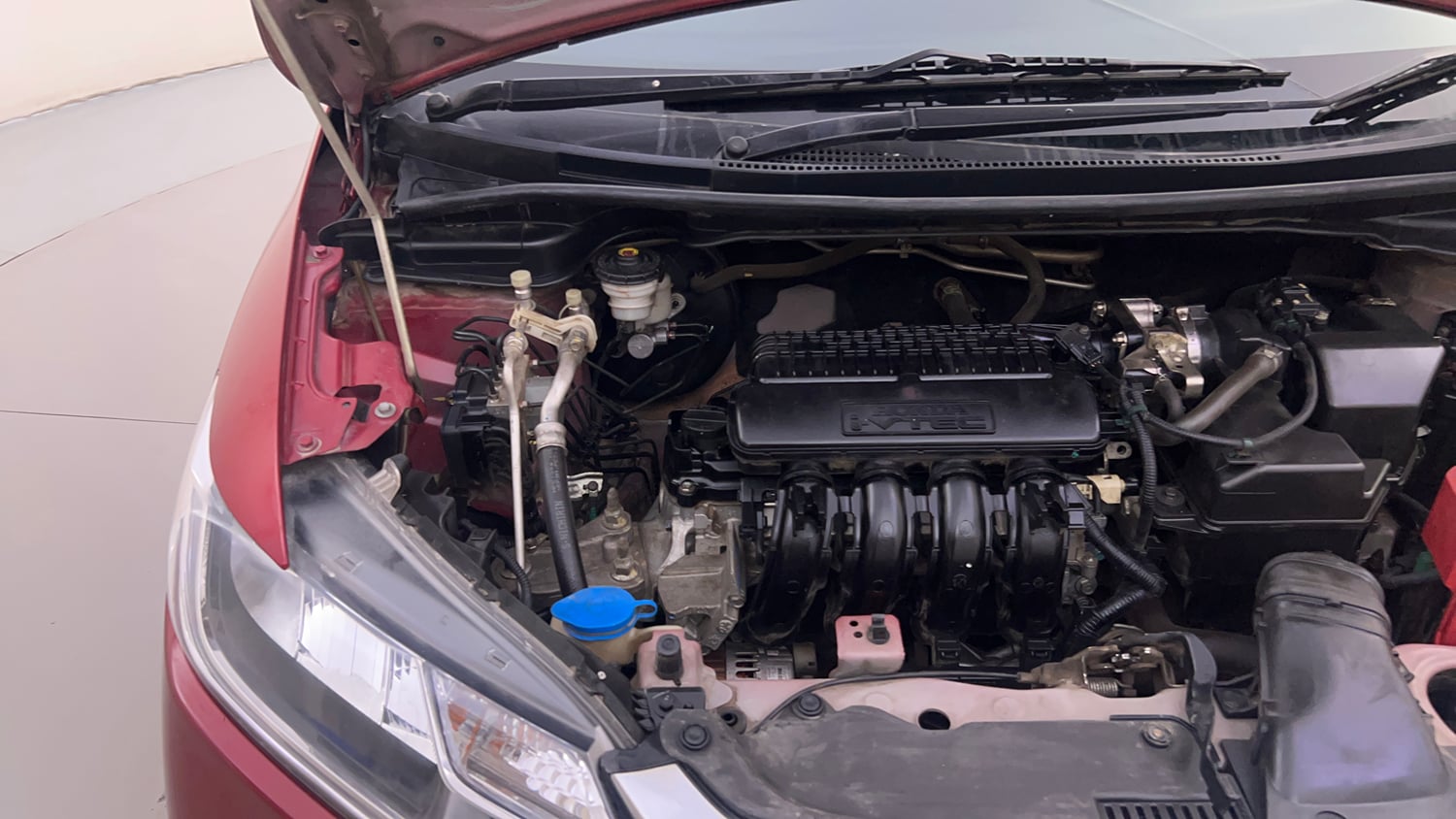 Used 2020 Honda Jazz ZX CVT Petrol Automatic engine ENGINE RIGHT SIDE HINGE & APRON VIEW
