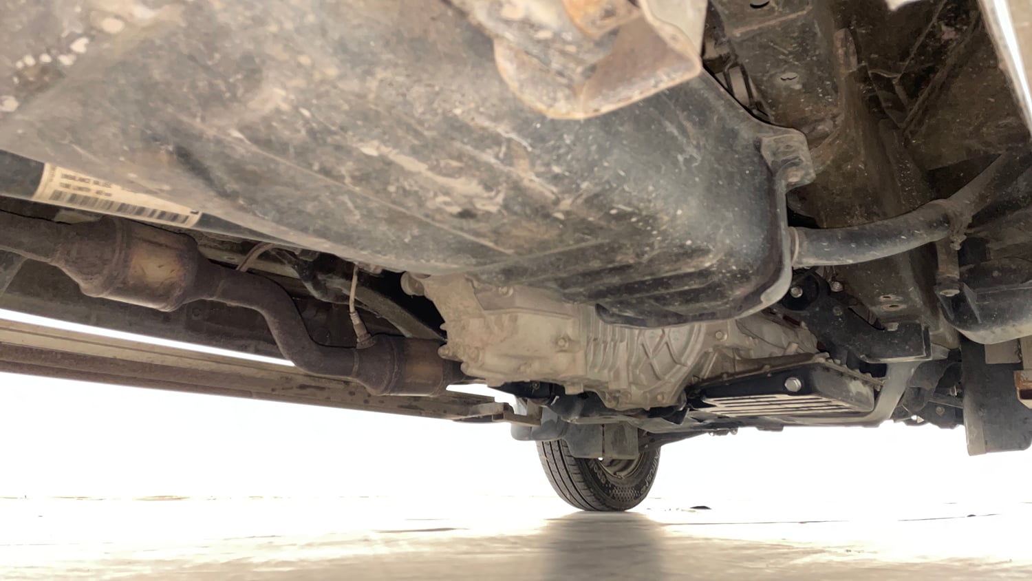 Used 2020 Maruti Suzuki Eeco 5 STR WITH A/C+HTR Petrol Manual extra REAR RIGHT UNDERBODY VIEW
