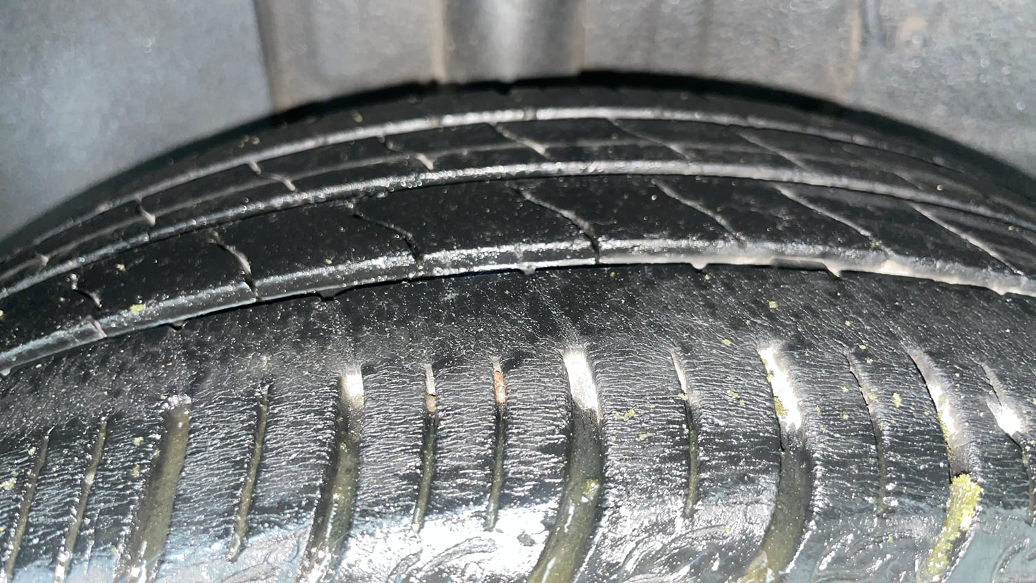 Used 2022 Tata Altroz XM Plus Petrol Petrol Manual tyres RIGHT REAR TYRE TREAD VIEW