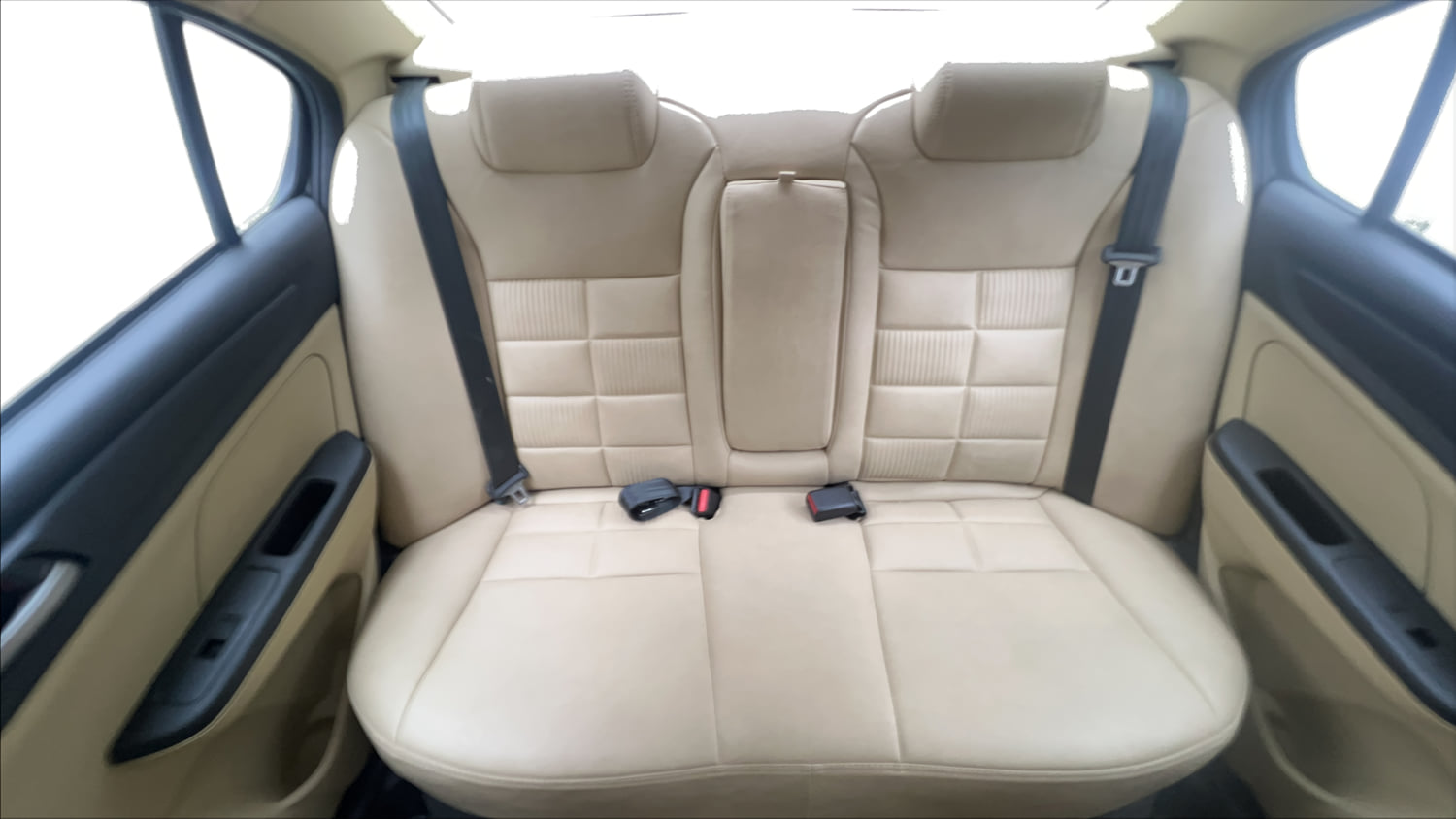 Used 2019 Honda Amaze 1.2 V MT Petrol Petrol Manual interior REAR SEAT CONDITION VIEW