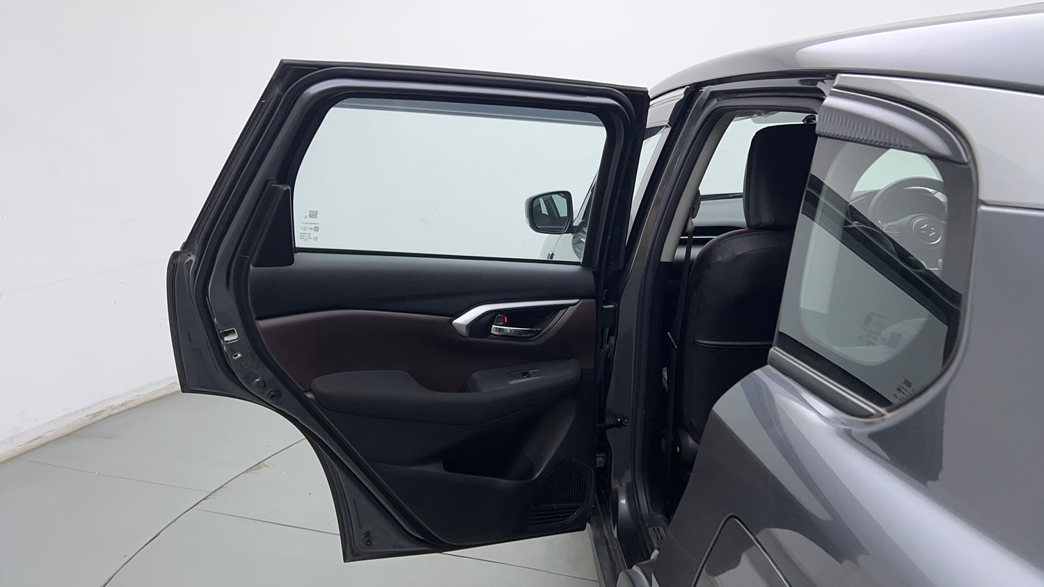 Used 2023 Maruti Suzuki Grand Vitara Delta Smart Hybrid Petrol Manual interior LEFT REAR DOOR OPEN VIEW