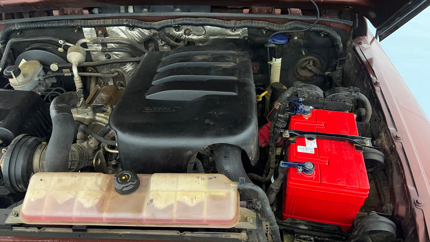 Used 2021 mahindra Thar LX Hard Top Petrol MT 4WD Petrol Manual engine ENGINE LEFT SIDE VIEW