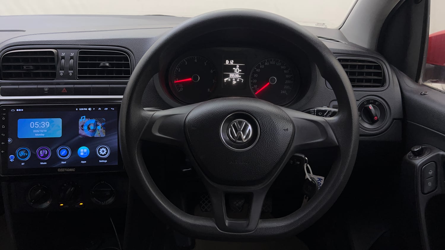 Used 2020 Volkswagen Polo Comfortline Plus 1.0L MPI Petrol Manual interior STEERING VIEW
