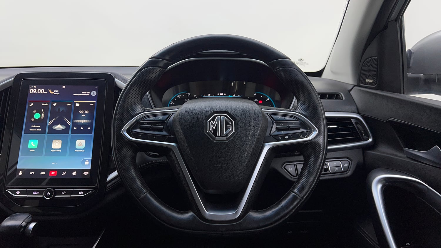 Used 2019 MG Motors Hector Sharp 1.5 DCT Petrol Petrol Automatic interior STEERING VIEW