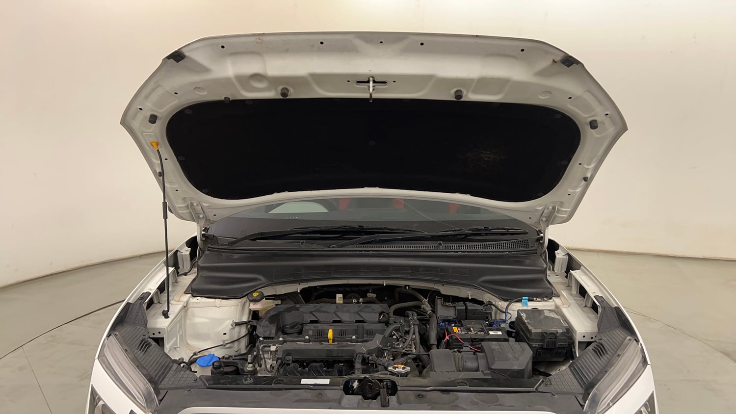 Used 2023 Hyundai Creta E 1.5 Petrol Petrol Manual engine ENGINE & BONNET OPEN FRONT VIEW