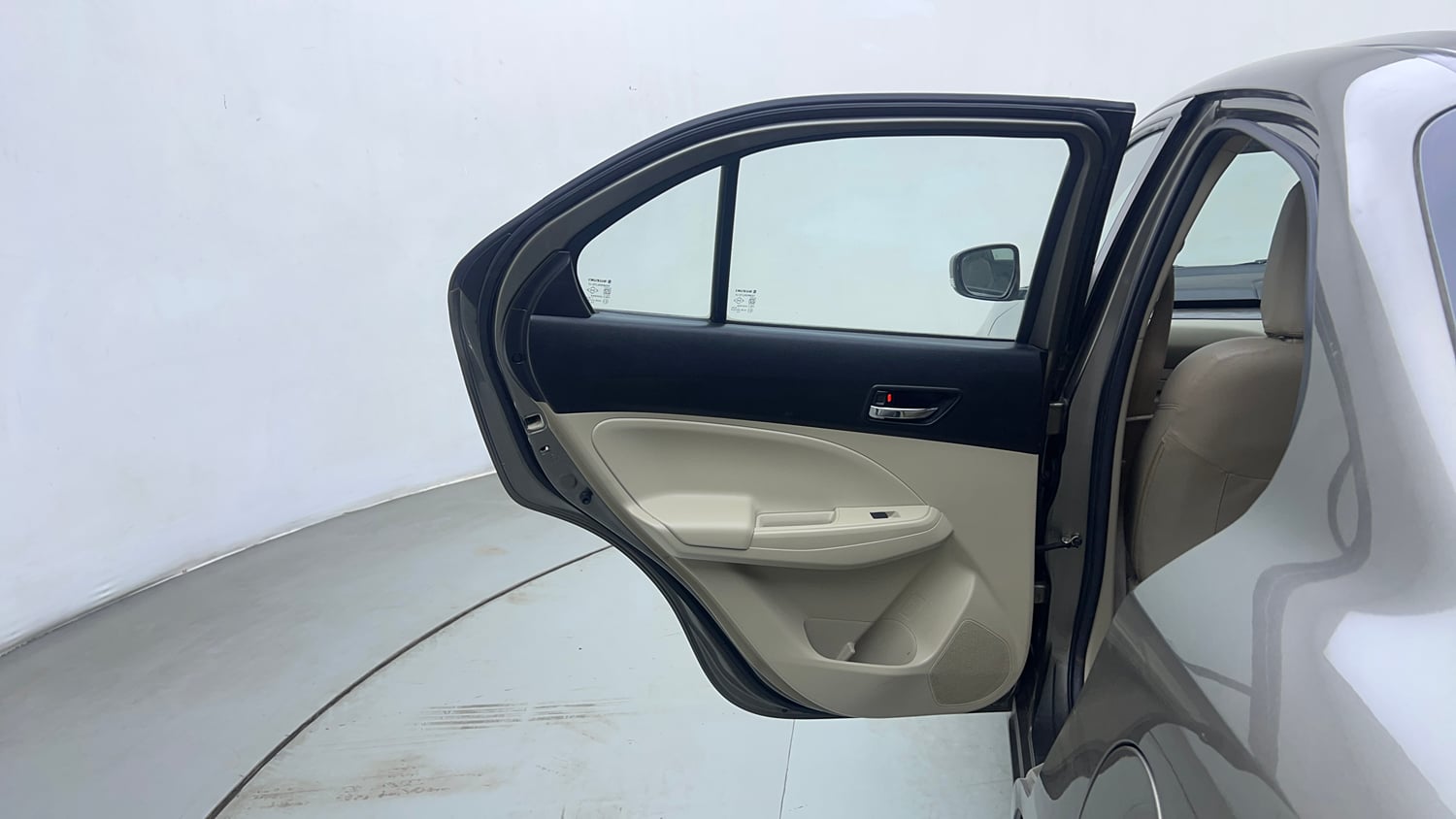 Used 2020 Maruti Suzuki Dzire VXi AGS Petrol Automatic interior LEFT REAR DOOR OPEN VIEW