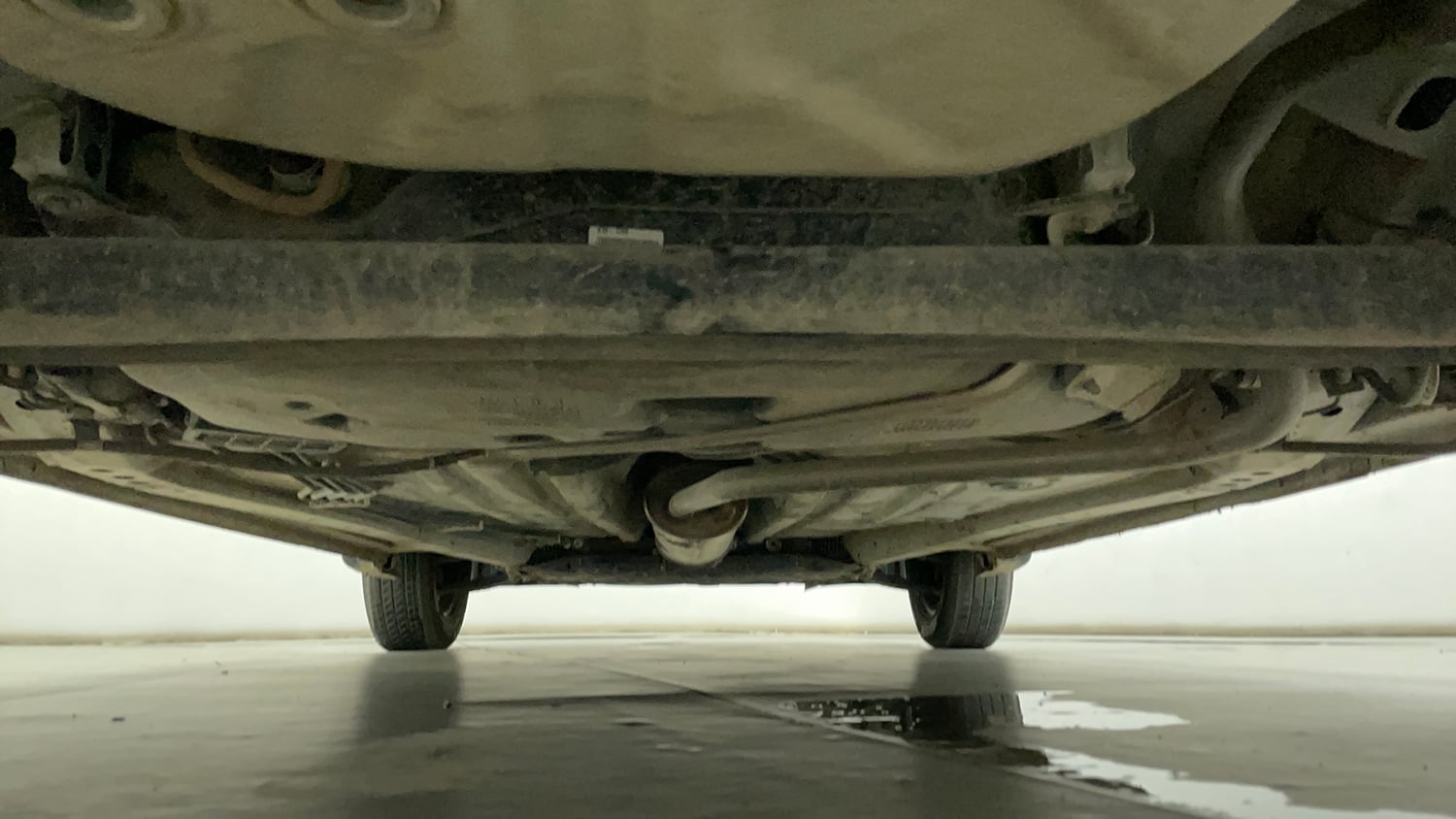 Used 2025 Maruti Suzuki Wagon R VXI 1.0 CNG Cng Manual extra REAR UNDERBODY VIEW (TAKEN FROM REAR)