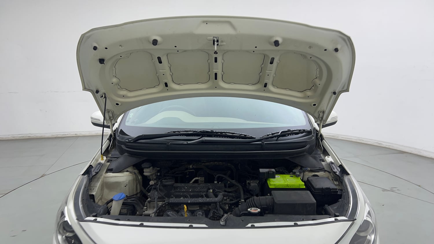 Used 2016 Hyundai Elite i20 Asta 1.2 (O) Petrol Manual engine ENGINE & BONNET OPEN FRONT VIEW