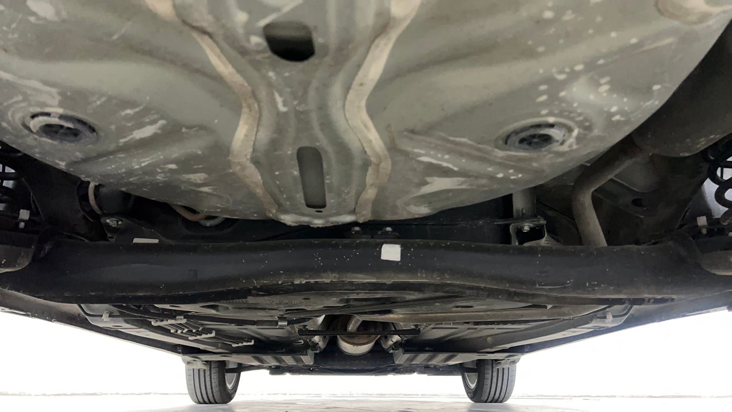 Used 2024 Maruti Suzuki Baleno Zeta MT CNG Cng Manual extra REAR UNDERBODY VIEW (TAKEN FROM REAR)