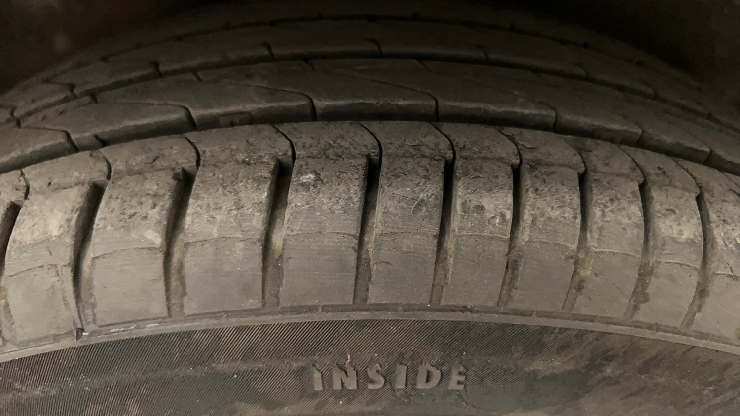 Used 2017 Honda City ZX CVT Petrol Petrol Automatic tyres RIGHT REAR TYRE TREAD VIEW