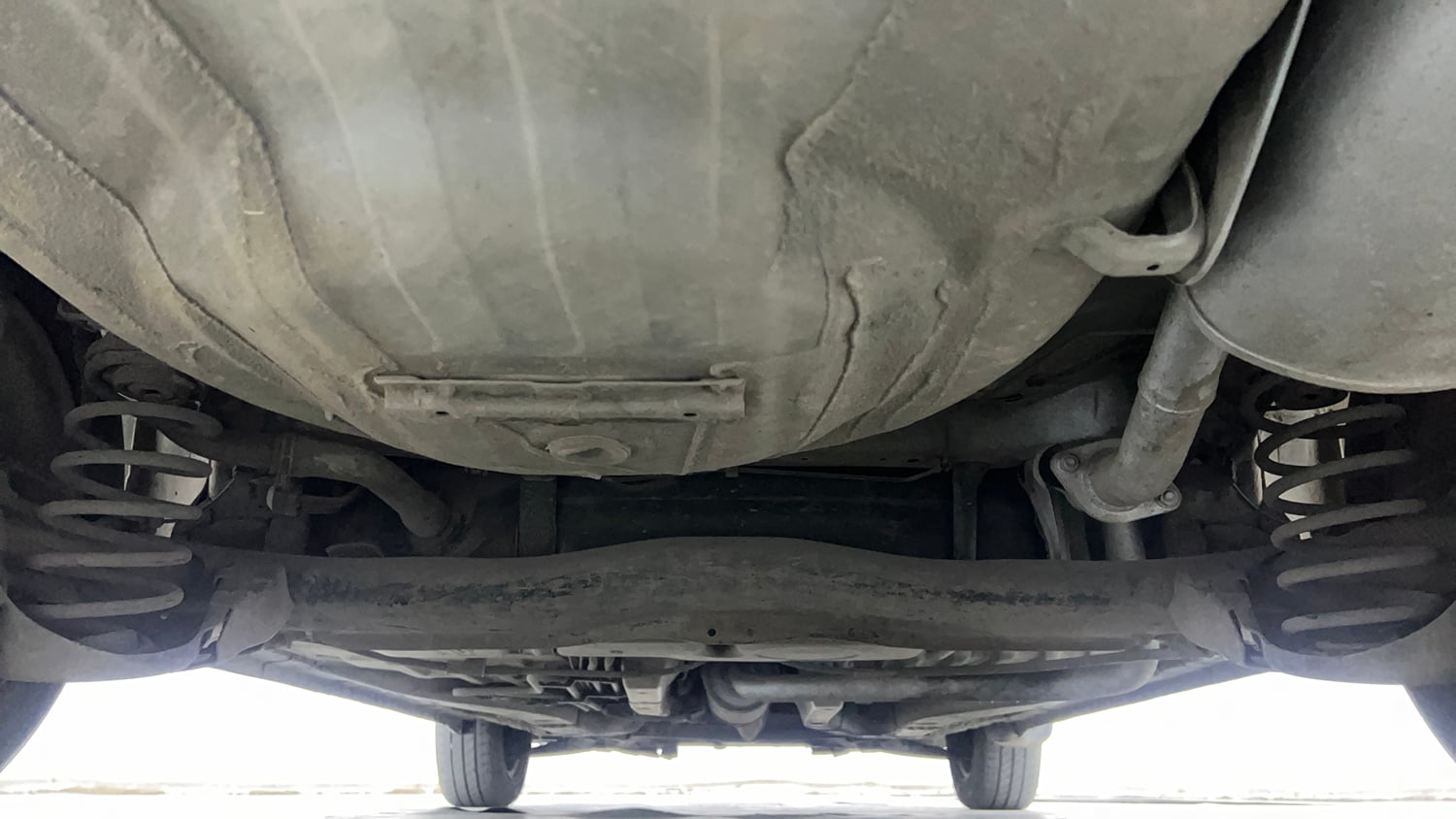 Used 2015 Honda Amaze 1.5 S i-DTEC Diesel Manual extra REAR UNDERBODY VIEW (TAKEN FROM REAR)