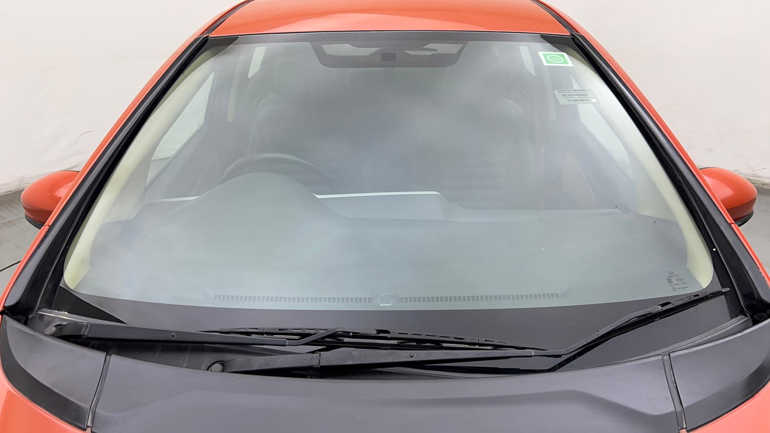 Used 2015 Honda Jazz V Petrol Petrol Manual exterior FRONT WINDSHIELD VIEW