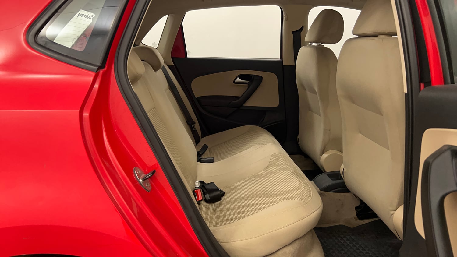 Used 2016 Volkswagen Polo Highline1.2L (P) Petrol Manual interior RIGHT SIDE REAR DOOR CABIN VIEW