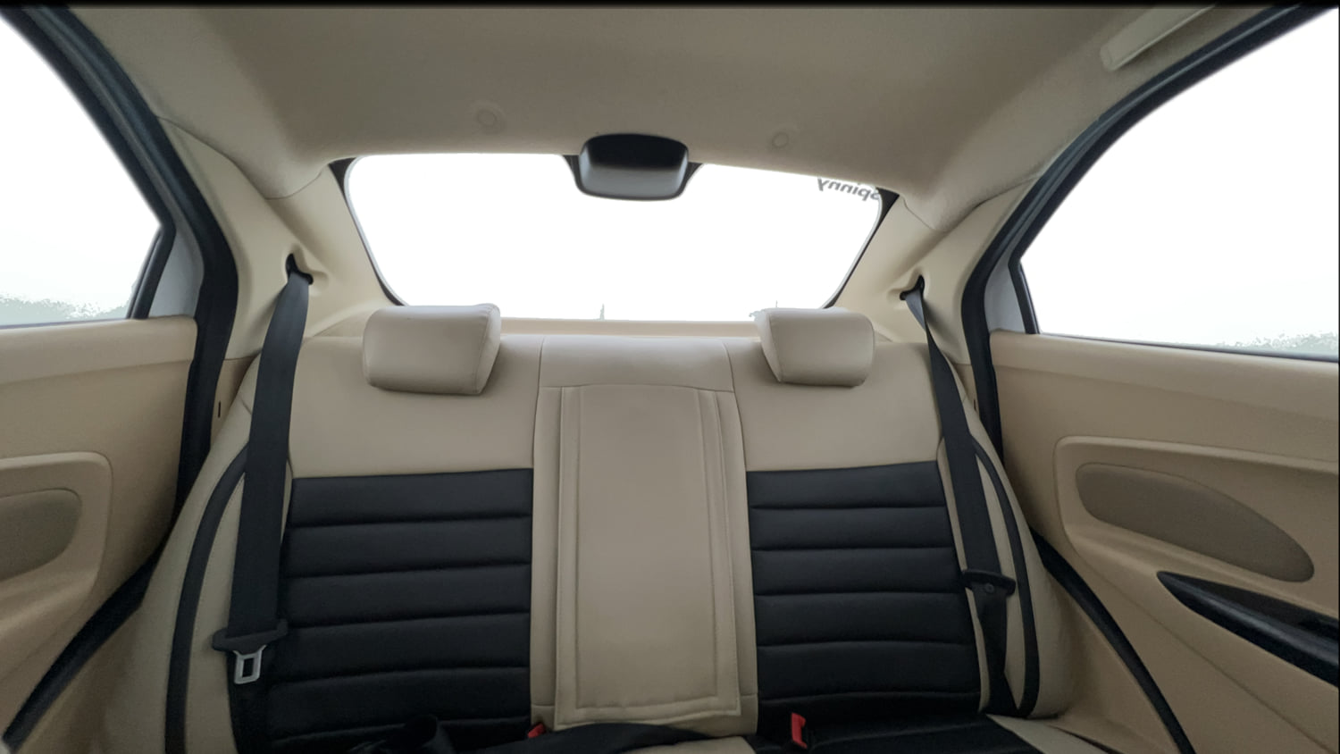 Used 2016 Ford Figo Aspire Trend 1.2 Ti-VCT Petrol Manual interior REAR SEAT CONDITION VIEW