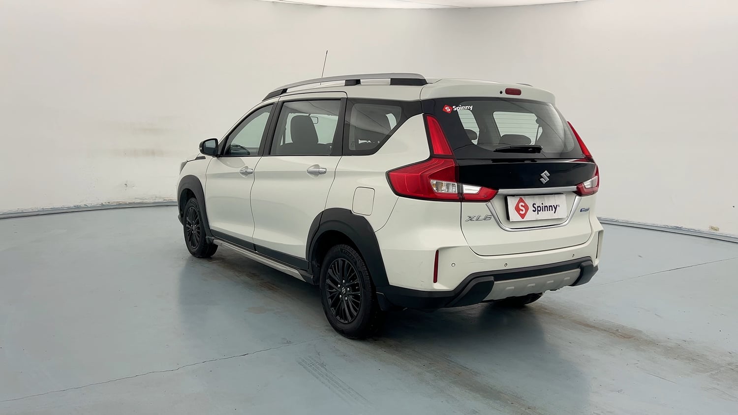 Used 2021 Maruti Suzuki XL6 Zeta AT Petrol Petrol Automatic exterior LEFT REAR CORNER VIEW