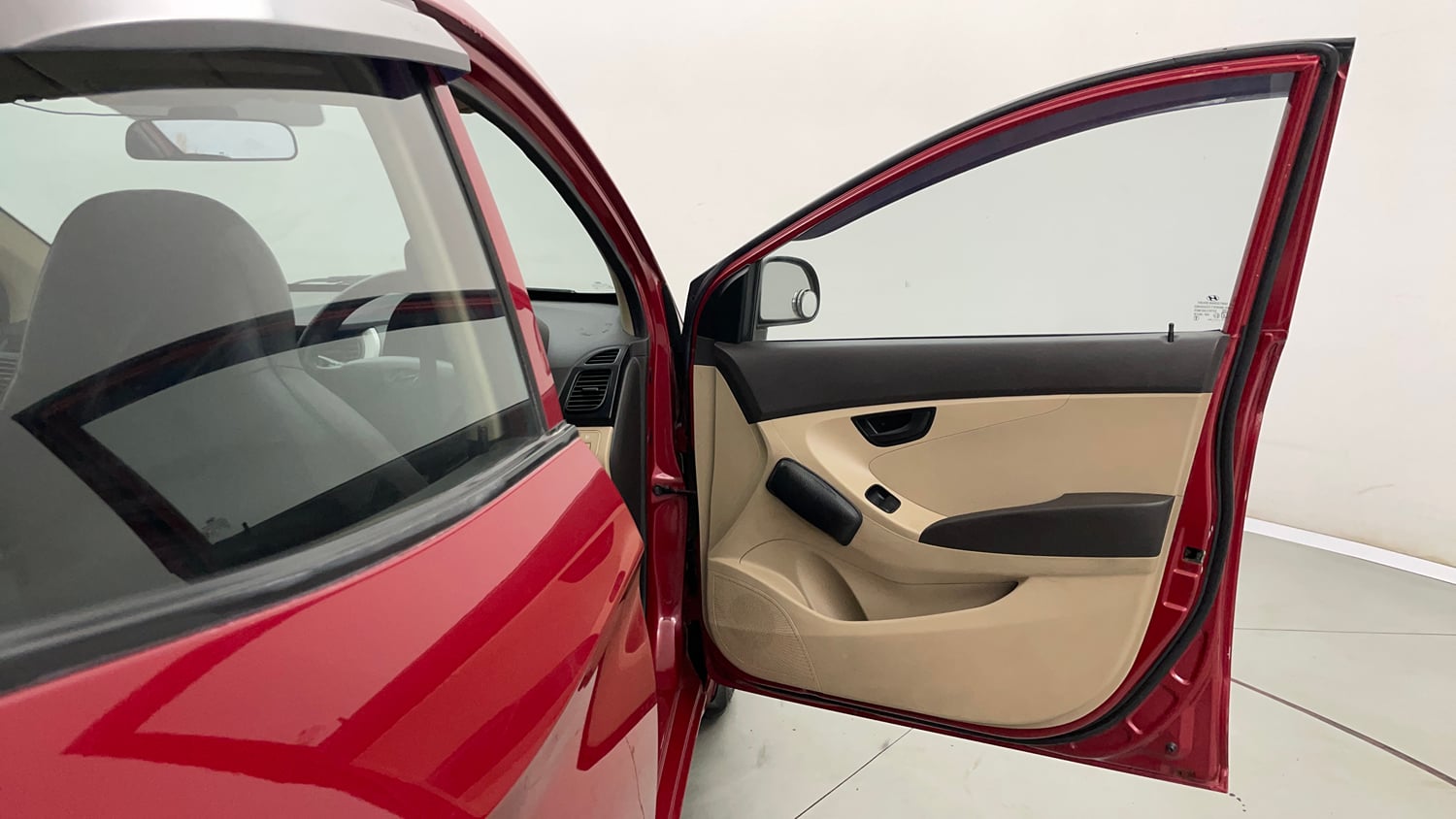 Used 2017 Hyundai Eon Era + Petrol Manual interior RIGHT FRONT DOOR OPEN VIEW