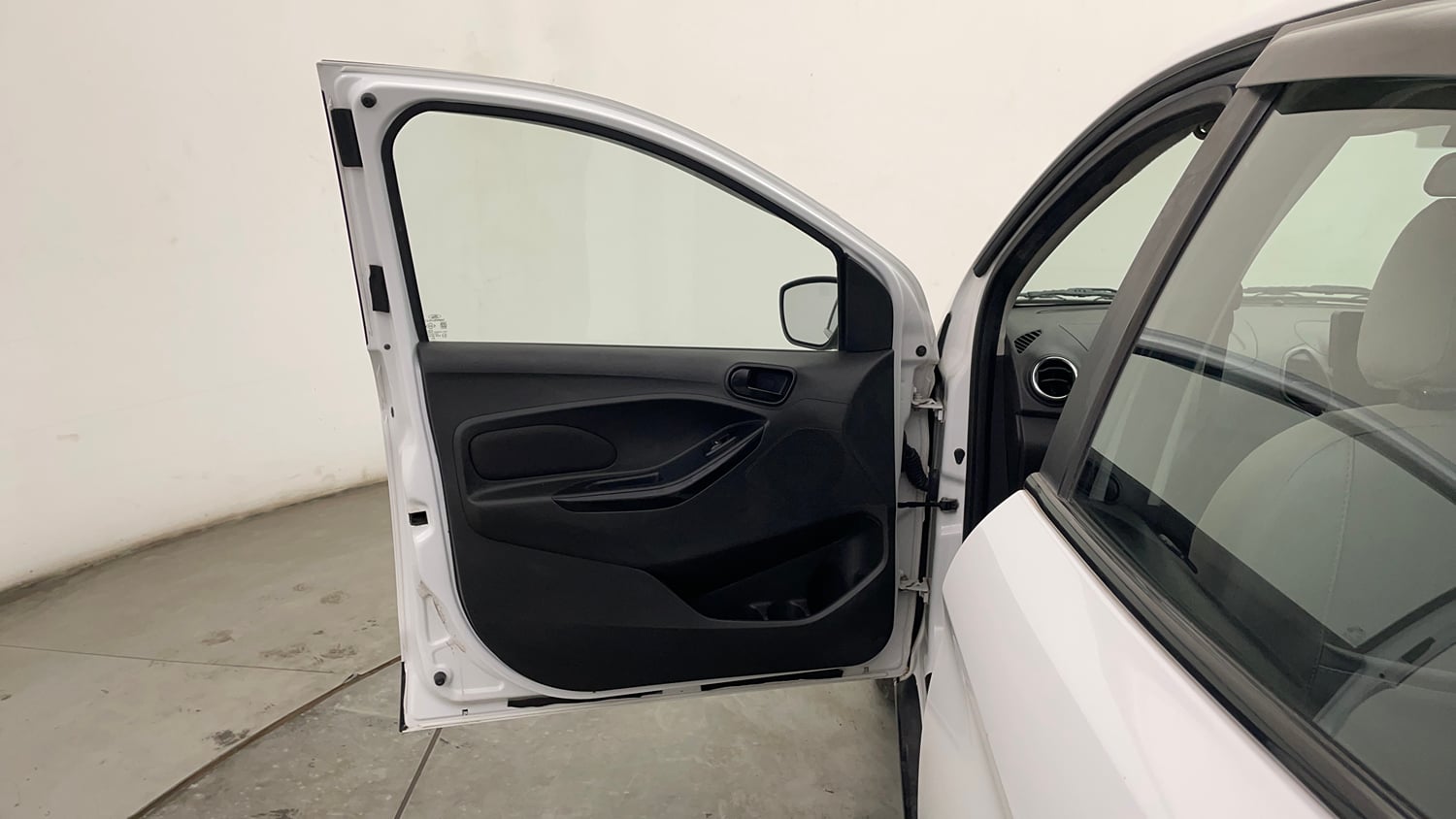 Used 2019 Ford Figo Titanium 1.5 Ti-VCT AT Petrol Automatic interior LEFT FRONT DOOR OPEN VIEW