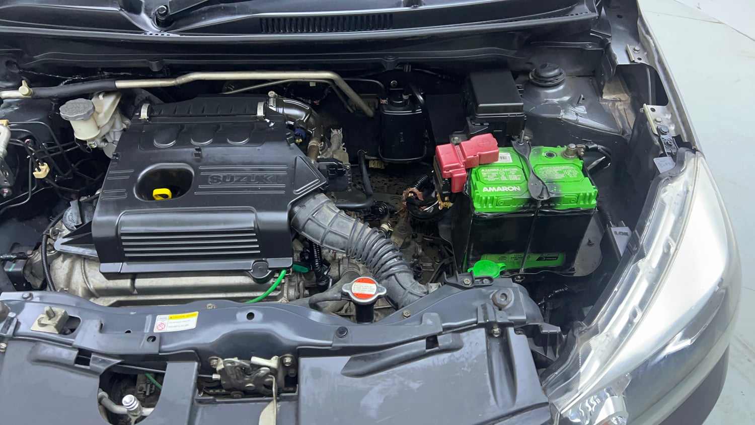 Used 2015 Maruti Suzuki Celerio ZXi Opt Petrol Manual engine ENGINE LEFT SIDE VIEW