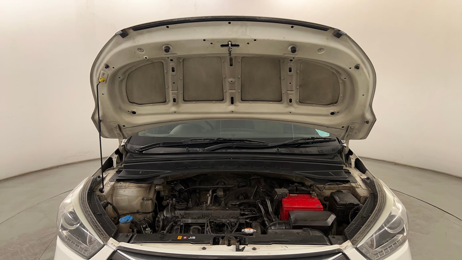 Used 2017 Hyundai Creta 1.6 SX Plus AT Petrol Petrol Automatic engine ENGINE & BONNET OPEN FRONT VIEW
