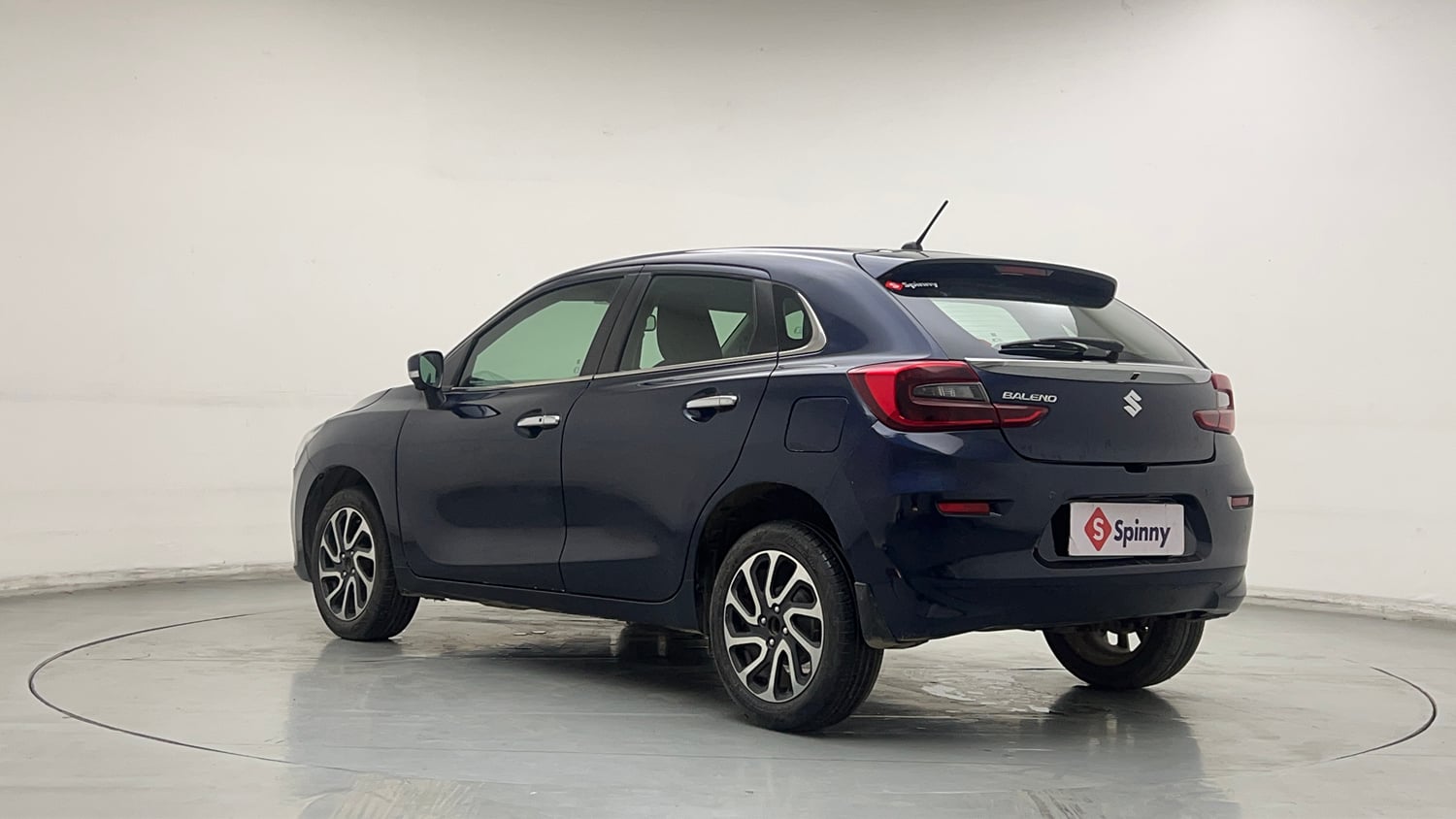 Used 2022 Maruti Suzuki Baleno Alpha AGS Petrol Automatic exterior LEFT REAR CORNER VIEW