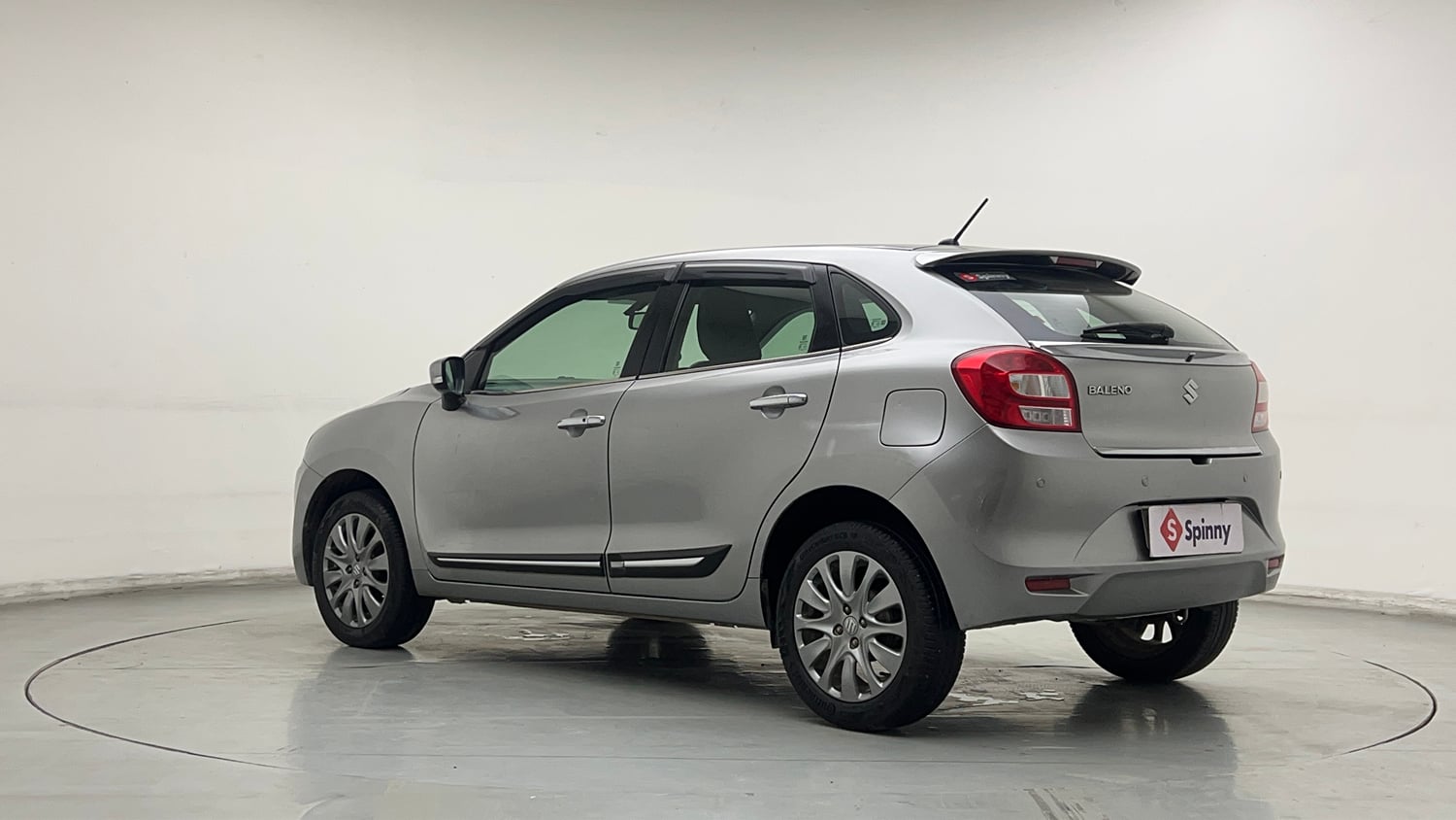 Used 2017 Maruti Suzuki Baleno Alpha 1.2 Petrol Manual exterior LEFT REAR CORNER VIEW