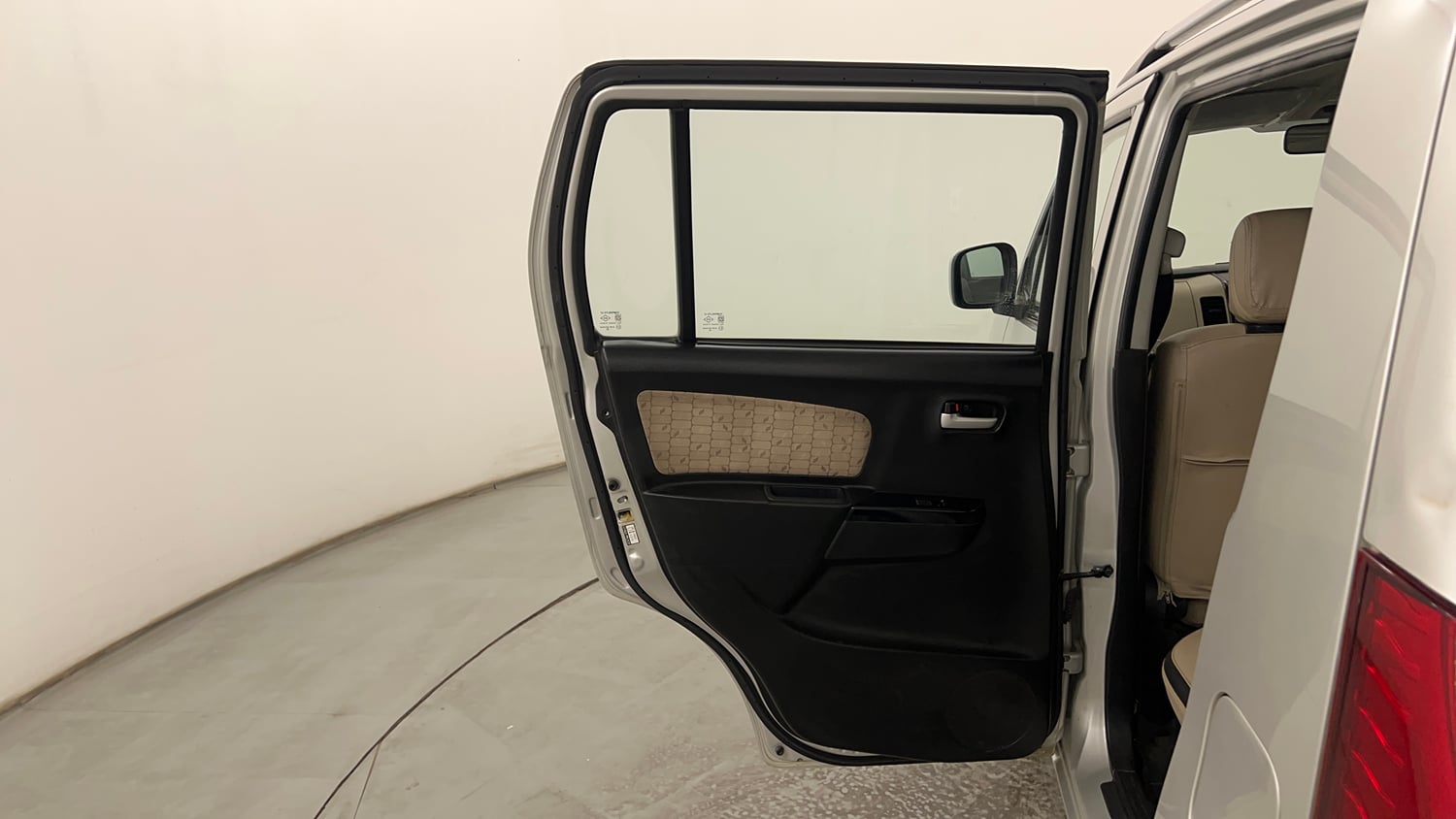 Used 2018 Maruti Suzuki Wagon R VXI Petrol Manual interior LEFT REAR DOOR OPEN VIEW