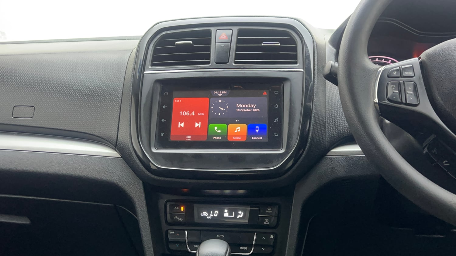 Used 2021 Toyota Urban Cruiser High Grade AT Petrol Automatic interior MUSIC SYSTEM & AC CONTROL VIEW