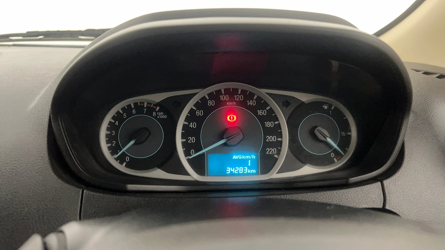 Used 2016 Ford Figo Aspire Trend 1.2 Ti-VCT Petrol Manual interior CLUSTERMETER VIEW