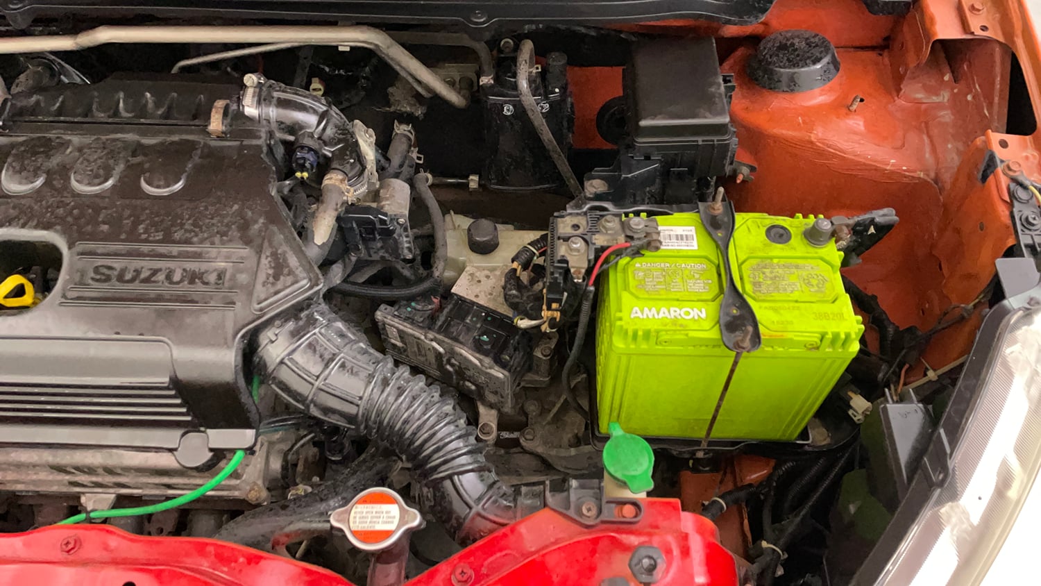 Used 2018 Maruti Suzuki Celerio X Zxi (O) AMT Petrol Automatic engine ENGINE LEFT SIDE VIEW