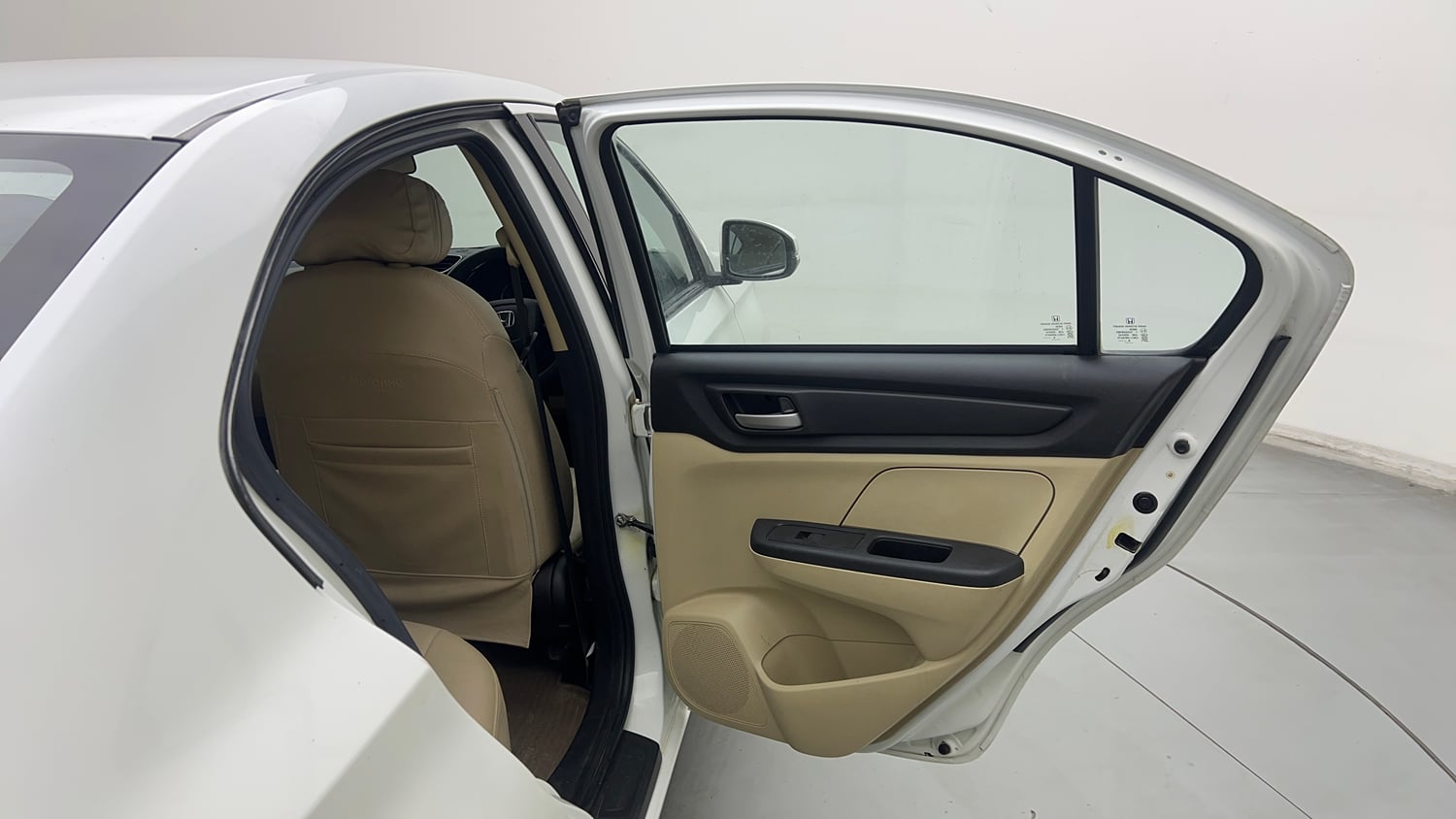 Used 2019 Honda Amaze 1.2 V MT Petrol Petrol Manual interior RIGHT REAR DOOR OPEN VIEW