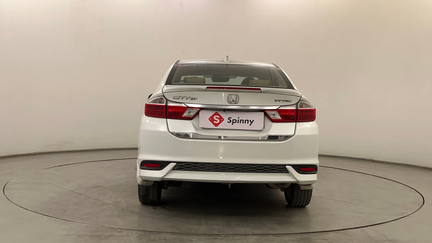Used 2017 Honda City ZX CVT Petrol Petrol Automatic exterior BACK VIEW