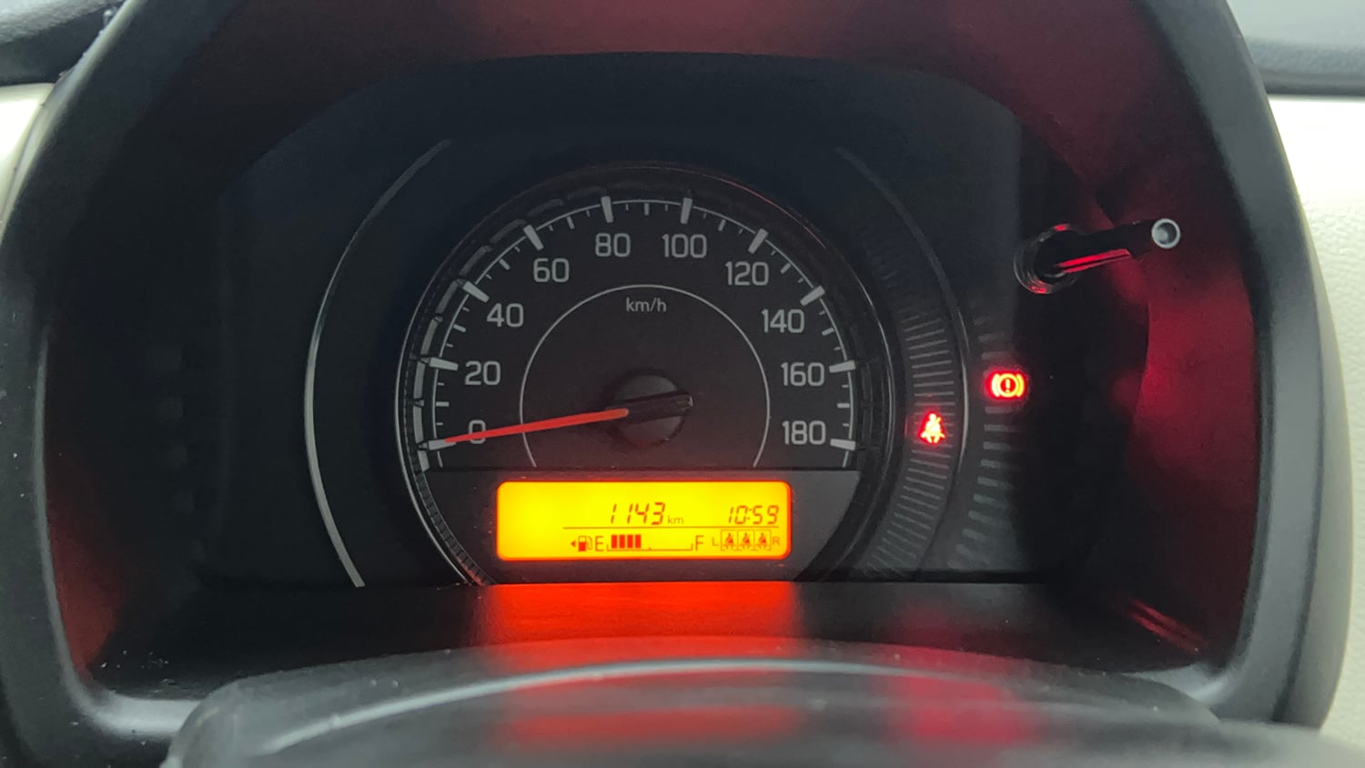 Used 2025 Maruti Suzuki Wagon R VXI 1.0 Petrol Manual interior CLUSTERMETER VIEW