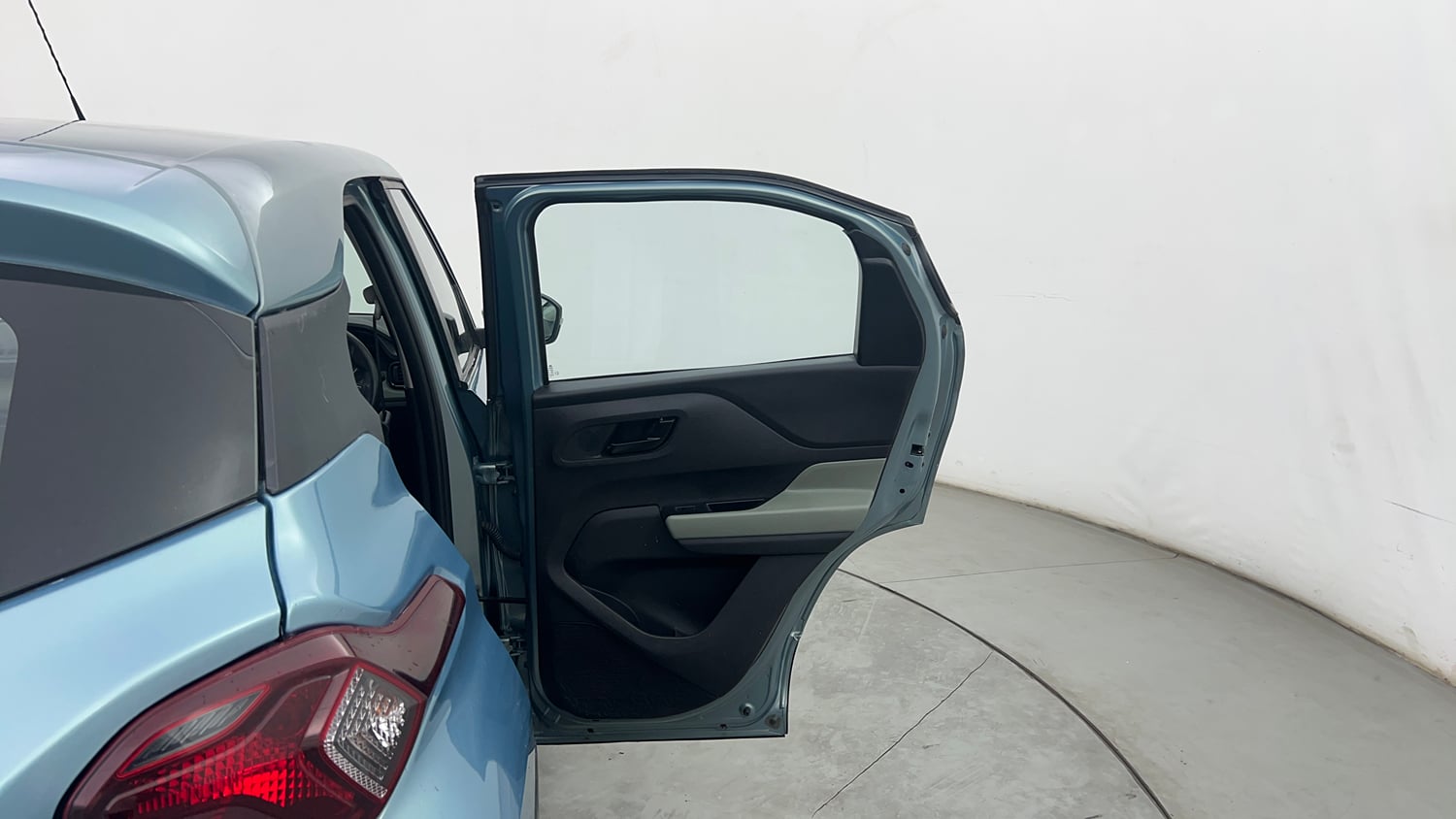 Used 2023 Tata Punch Adventure MT Petrol Manual interior RIGHT REAR DOOR OPEN VIEW