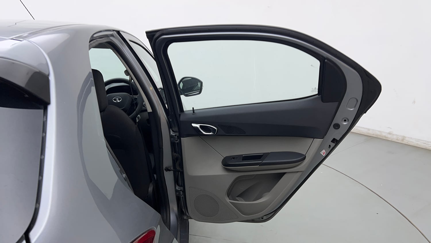 Used 2018 Tata Tiago Revotron XZ Petrol Manual interior RIGHT REAR DOOR OPEN VIEW