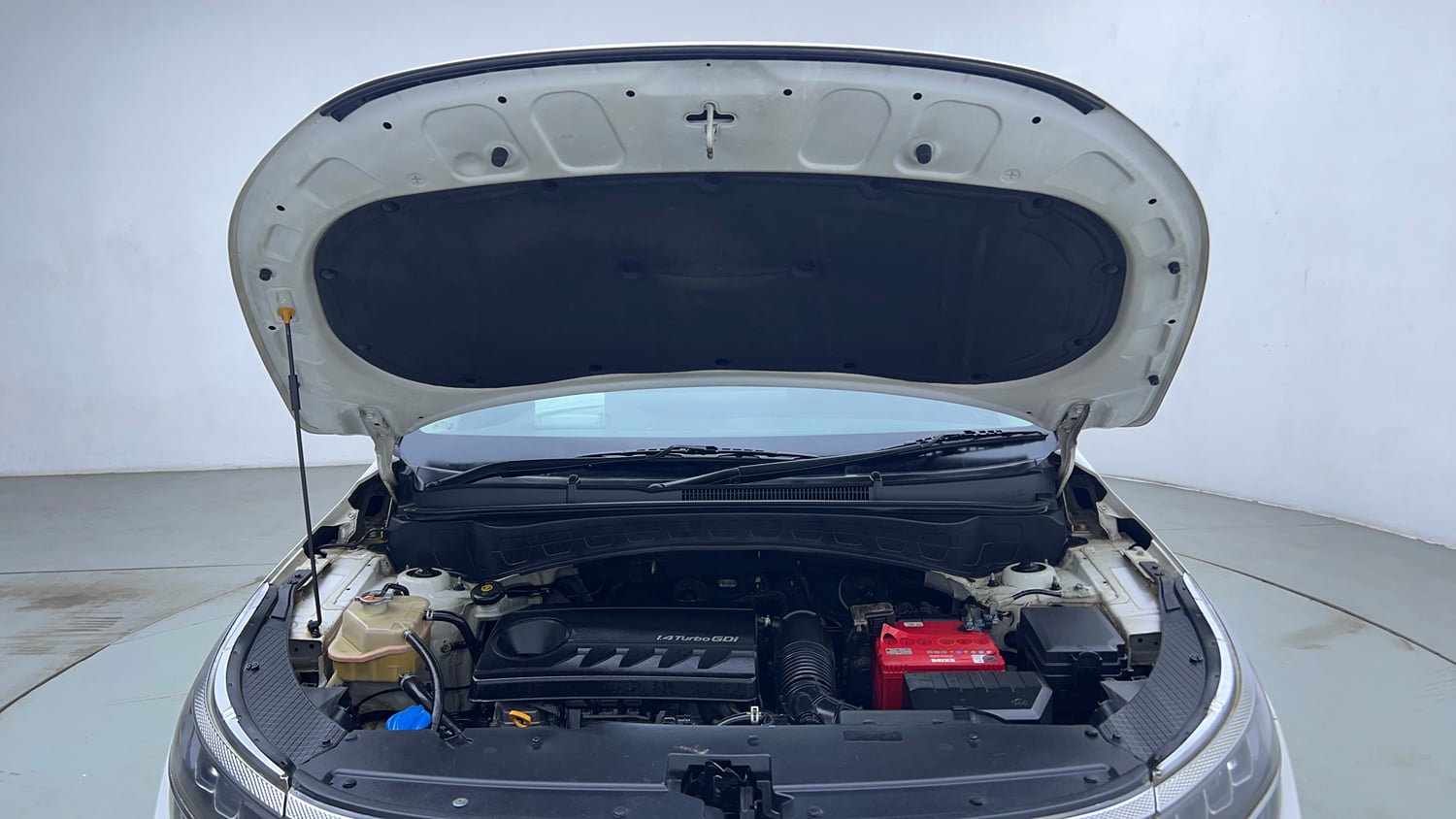 Used 2020 Kia Seltos GTX Plus DCT 1.4 Petrol Automatic engine ENGINE & BONNET OPEN FRONT VIEW