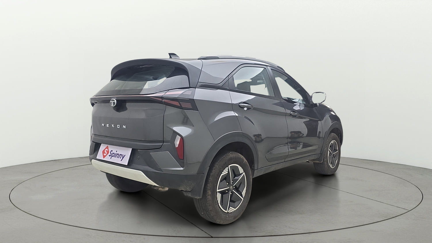 Used 2024 Tata Nexon Creative Plus 1.2 Revotron Petrol 6MT Petrol Manual exterior RIGHT REAR CORNER VIEW