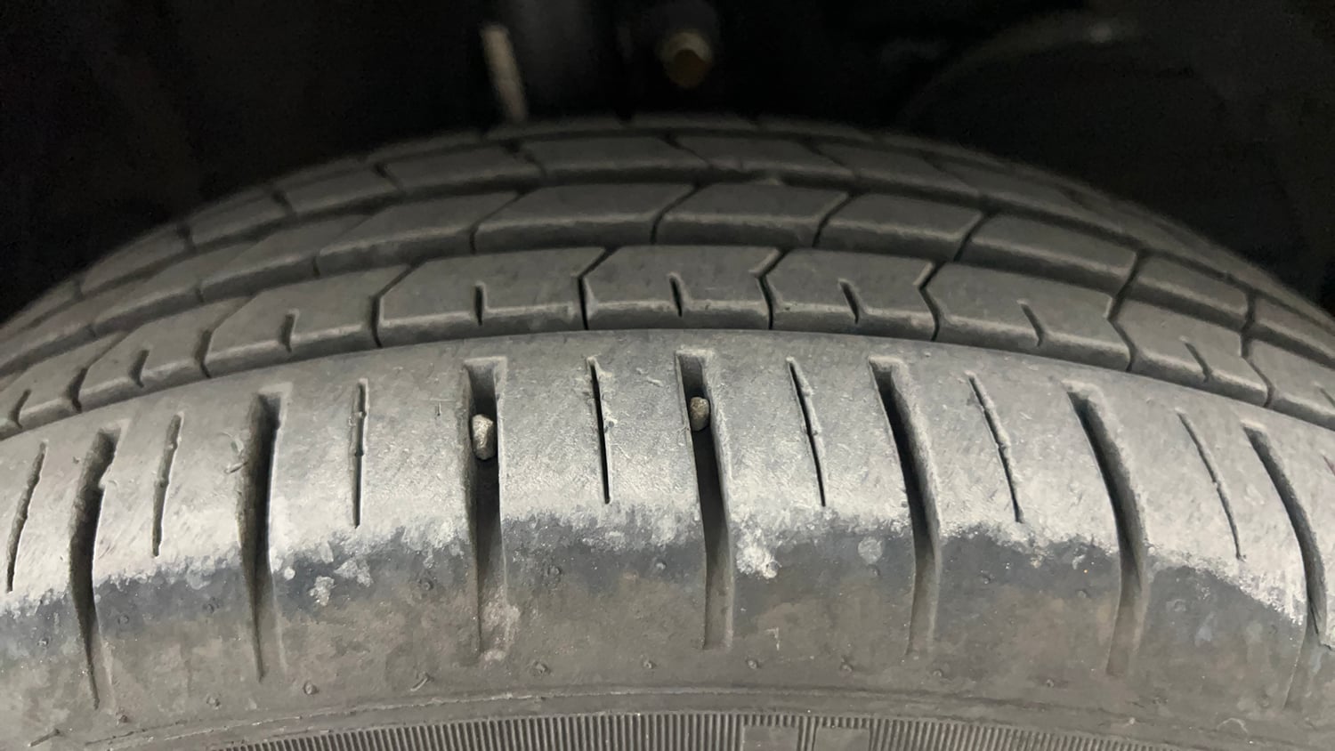 Used 2024 Maruti Suzuki Baleno Zeta MT CNG Cng Manual tyres RIGHT FRONT TYRE TREAD VIEW