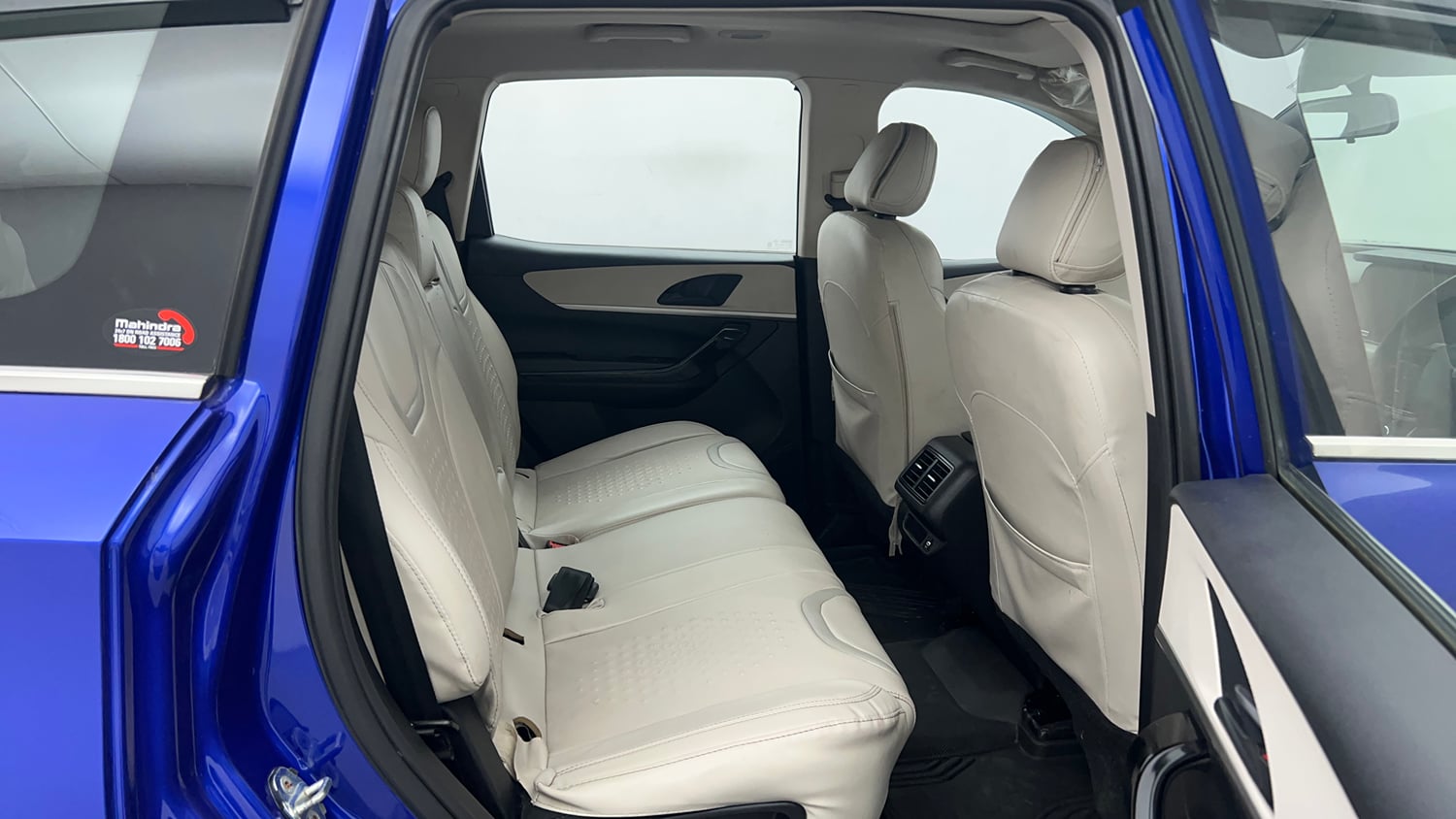 Used 2022 Mahindra XUV700 AX 5 Petrol MT 7 STR Petrol Manual interior RIGHT SIDE REAR DOOR CABIN VIEW