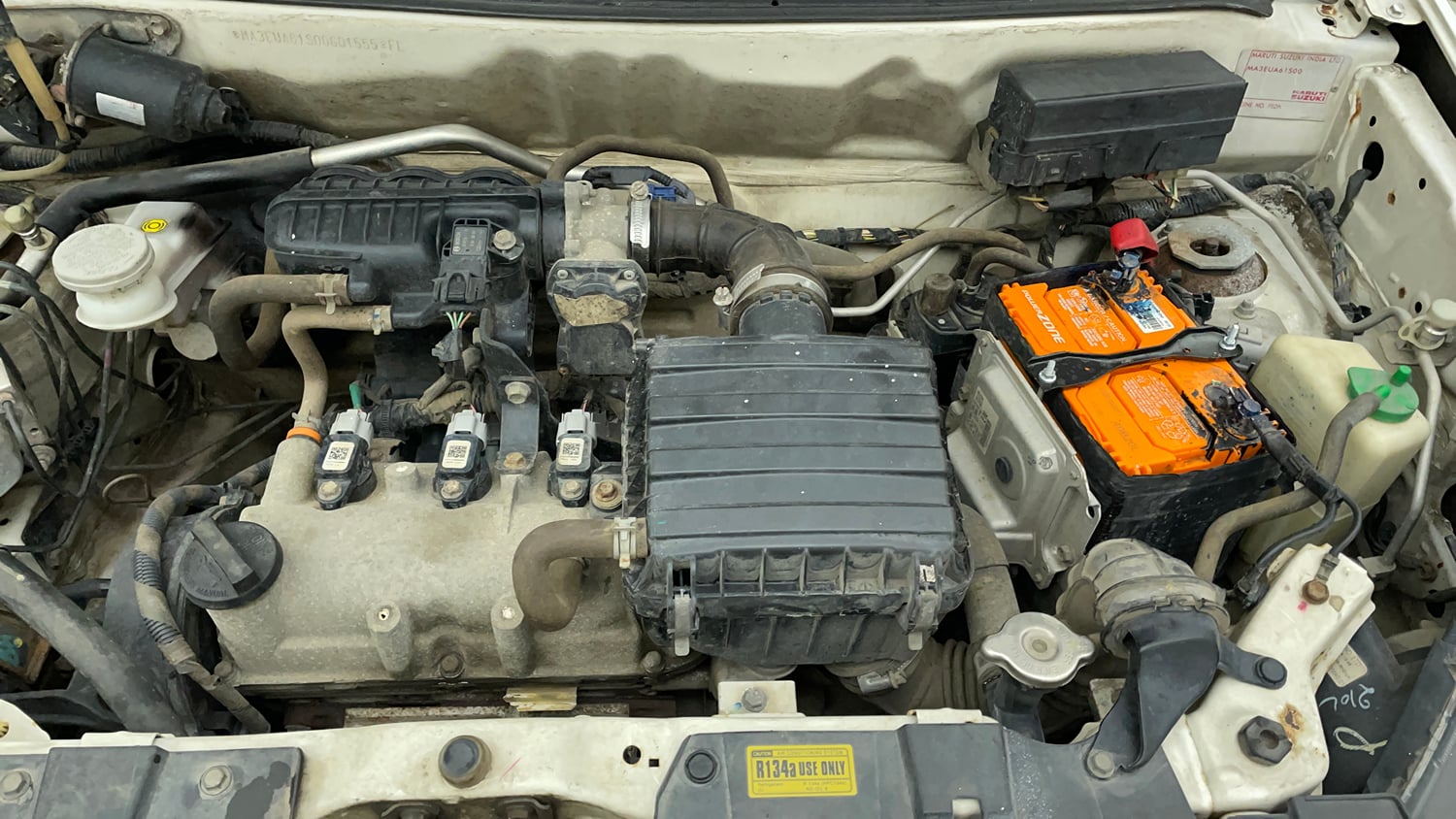 Used 2020 Maruti Suzuki Alto 800 LXi Petrol Manual engine ENGINE LEFT SIDE VIEW