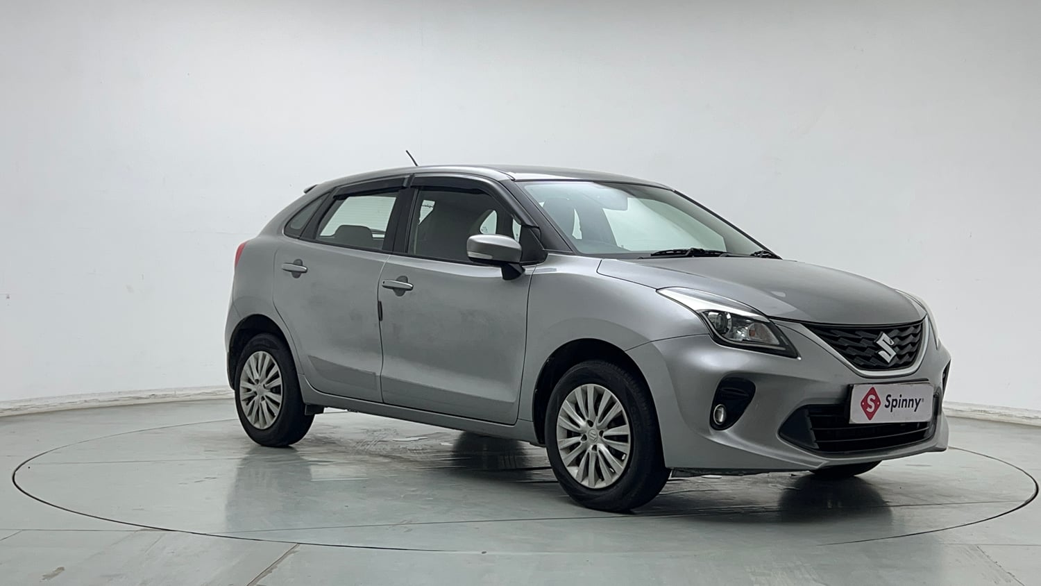 Used 2019 Maruti Suzuki Baleno Delta Petrol Manual exterior RIGHT FRONT CORNER VIEW