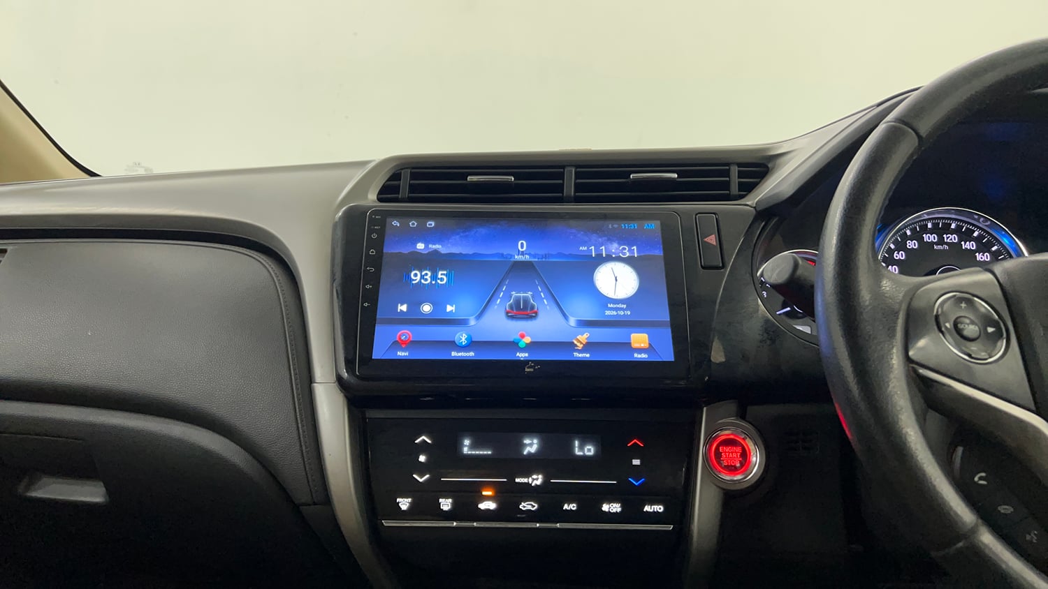 Used 2017 Honda City ZX CVT Petrol Petrol Automatic interior MUSIC SYSTEM & AC CONTROL VIEW