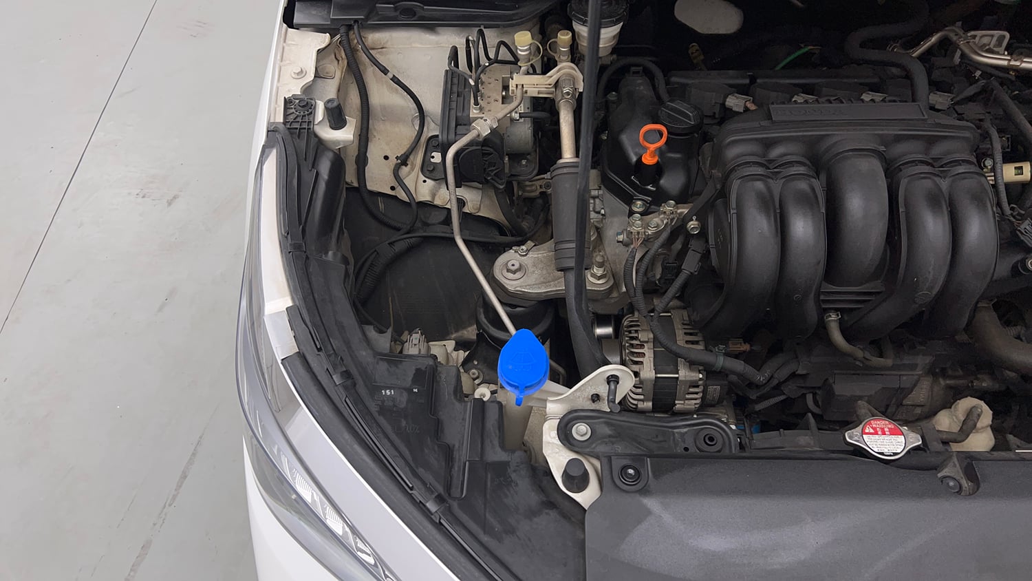 Used 2023 Honda City ZX Petrol CVT Petrol Automatic engine ENGINE RIGHT SIDE VIEW