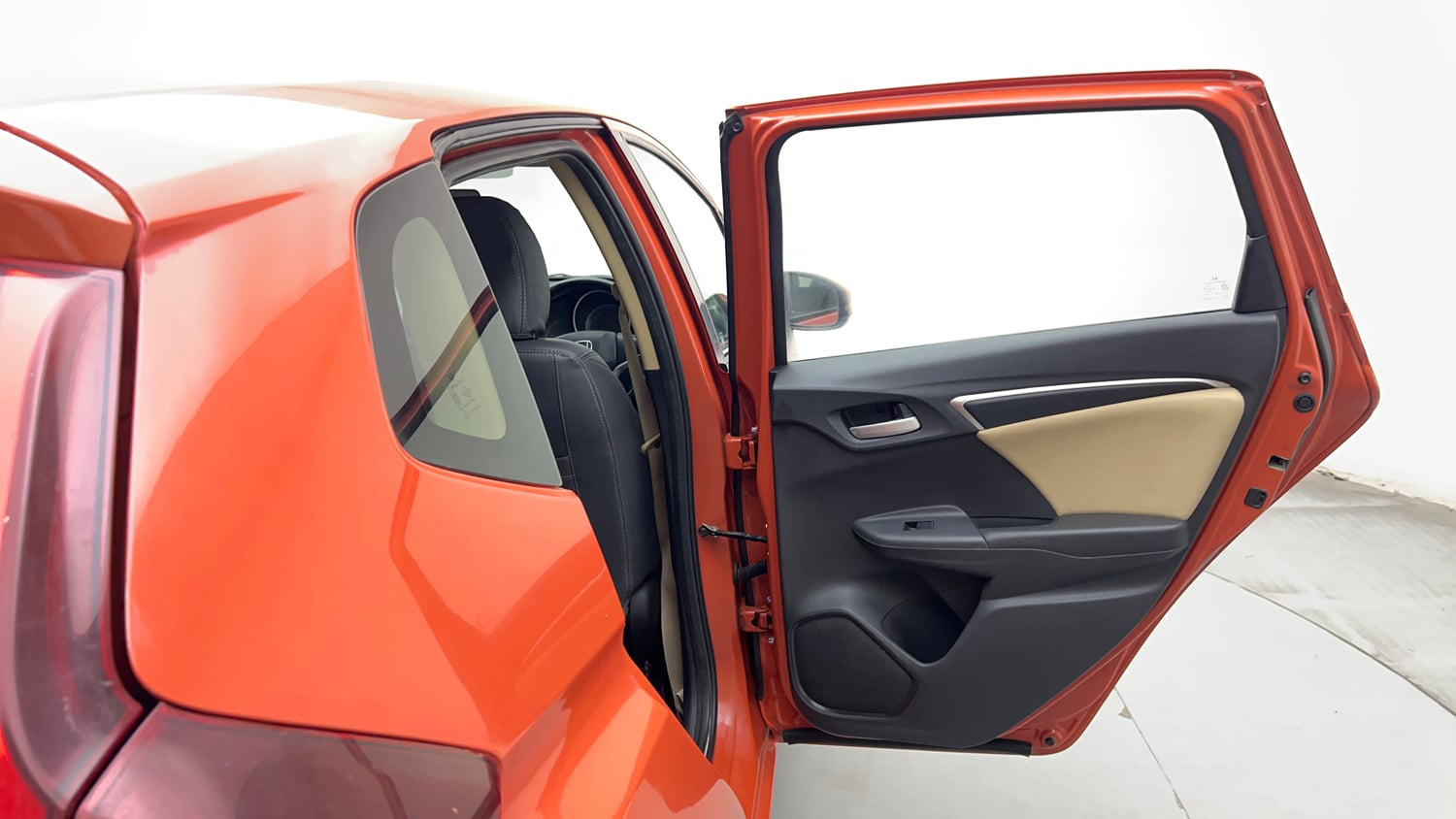 Used 2015 Honda Jazz V Petrol Petrol Manual interior RIGHT REAR DOOR OPEN VIEW
