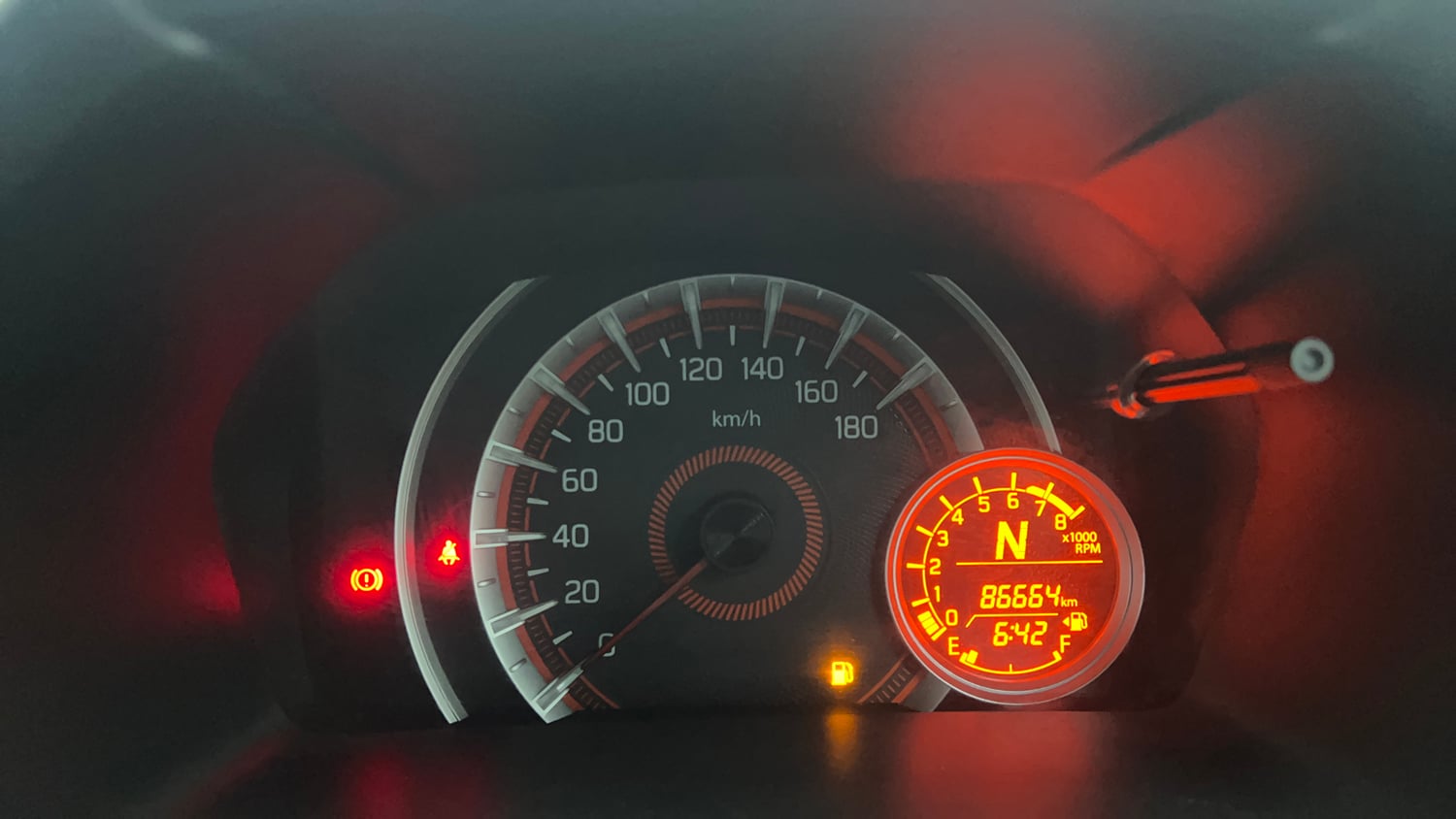 Used 2022 Maruti Suzuki Celerio ZXi Plus AMT Petrol Automatic interior CLUSTERMETER VIEW