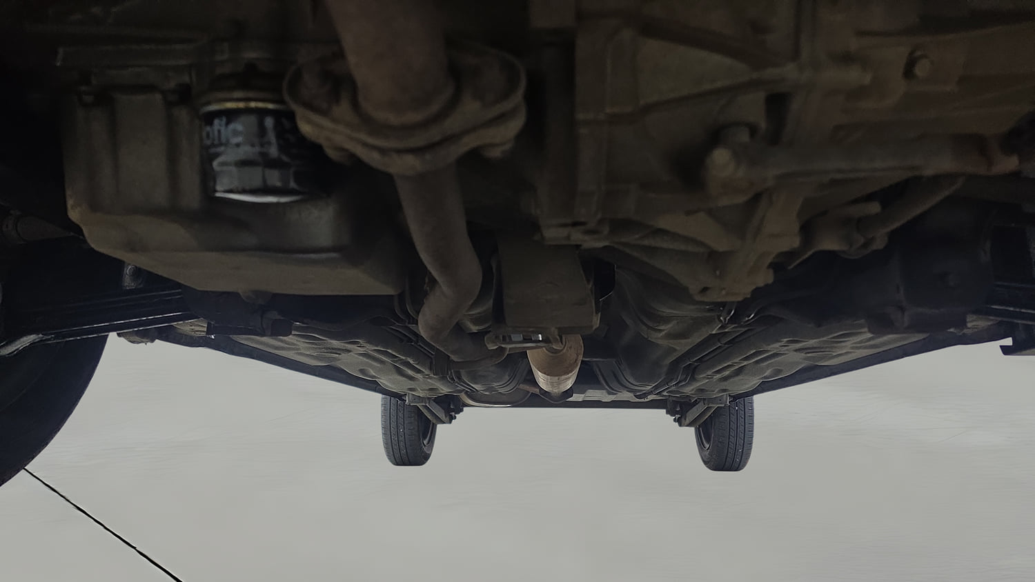Used 2017 Maruti Suzuki Alto K10 VXi Petrol Manual extra FRONT LEFT UNDERBODY VIEW
