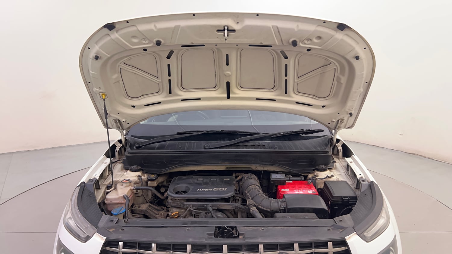 Used 2019 Hyundai Venue SX Plus 1.0 Turbo DCT Petrol Automatic engine ENGINE & BONNET OPEN FRONT VIEW