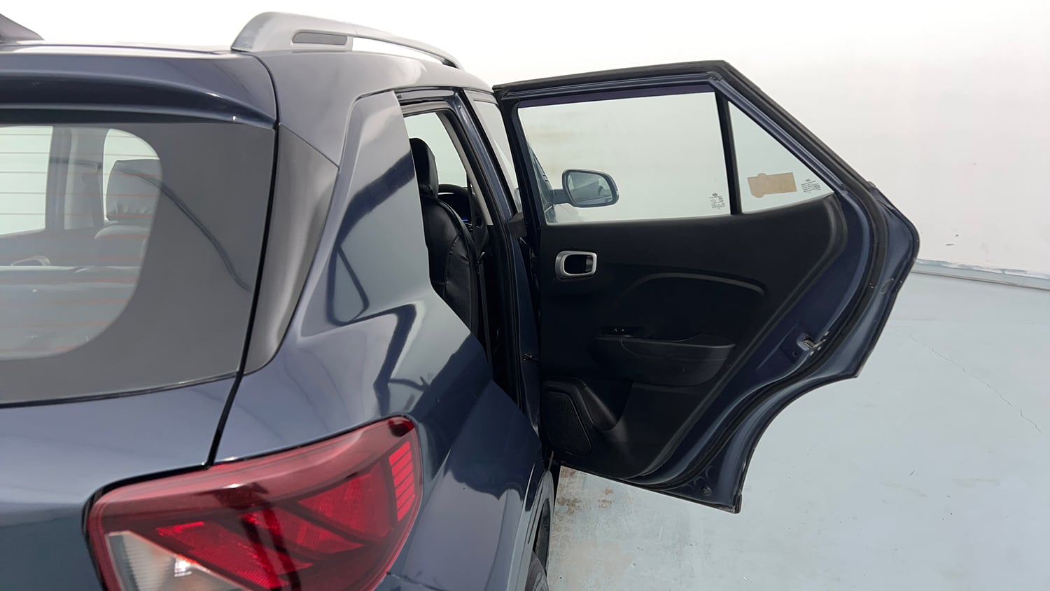 Used 2019 Hyundai Venue SX Plus 1.0L Turbo DCT Sport Petrol Automatic interior RIGHT REAR DOOR OPEN VIEW