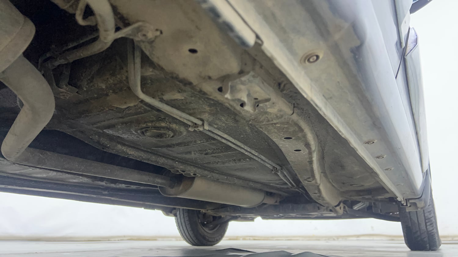 Used 2024 Maruti Suzuki Alto K10 VXi Plus Petrol Manual extra REAR RIGHT UNDERBODY VIEW