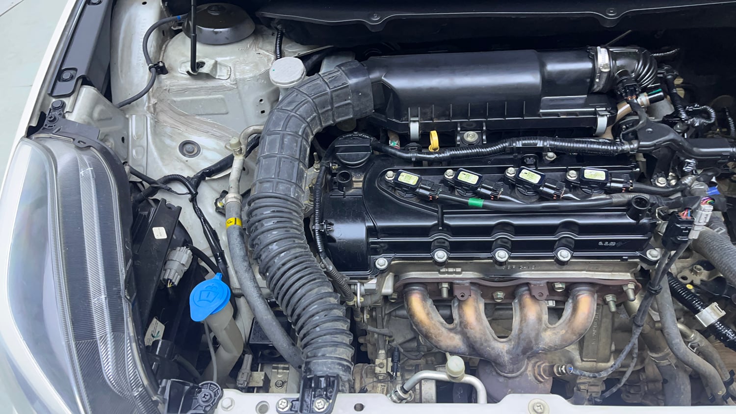 Used 2020 Toyota Glanza V CVT Petrol Automatic engine ENGINE RIGHT SIDE VIEW