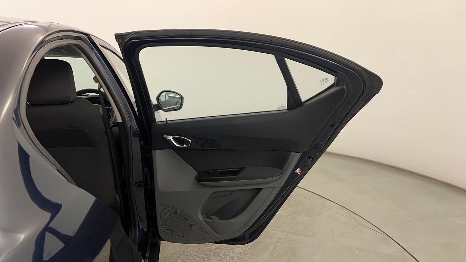 Used 2019 Tata Tigor Revotron XZA Petrol Automatic interior RIGHT REAR DOOR OPEN VIEW